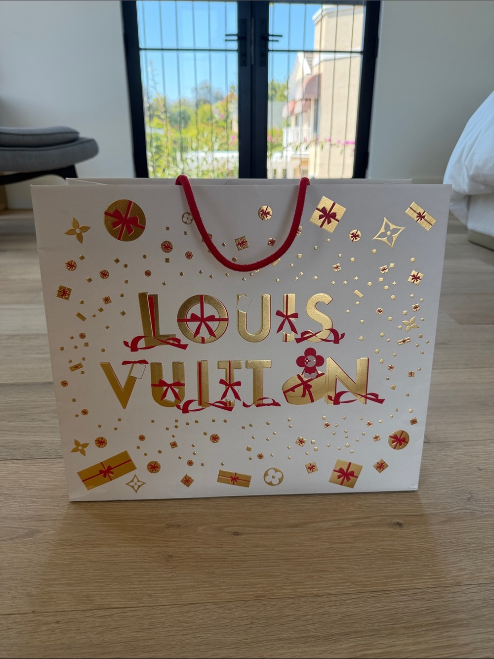 Louis Vuitton Multicolor Shopping Bags - Blue, Orange, White - Picture 4 of 5